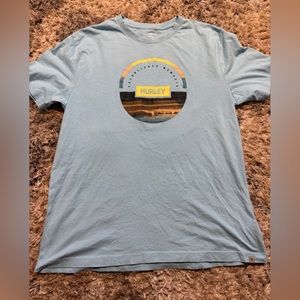 Hurley Light Blue Graphic Tee